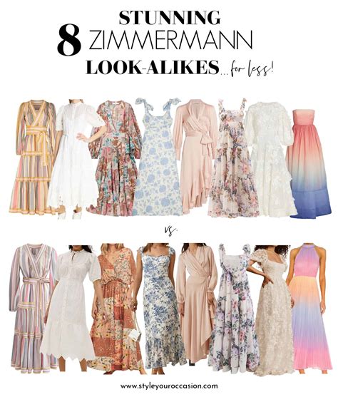 fake zimmerman clothes|zimmermann inspired dress dupes.